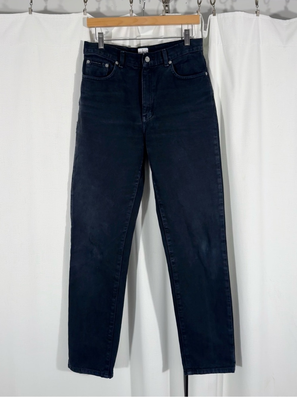 Vintage Calvin Klein Black High Waisted Jeans